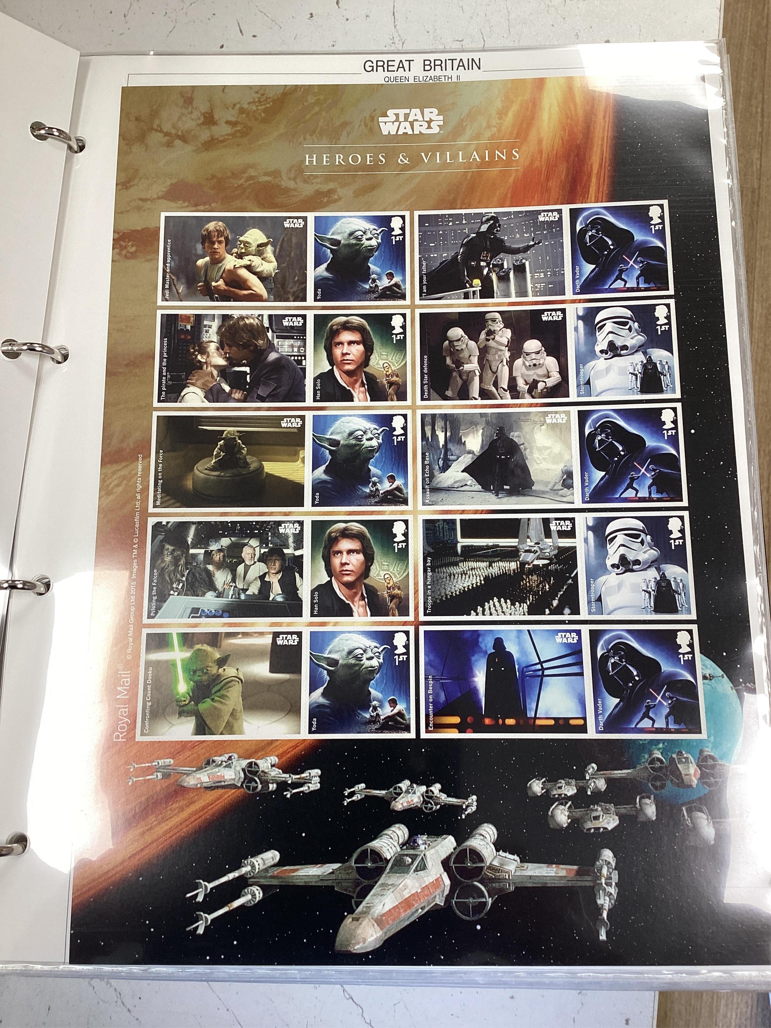 A large collection of Royal Mail Smilers GB FDCs in albums and loose. Condition - varies